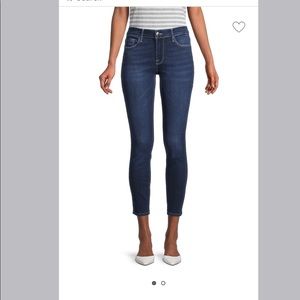 Frame Le Skinny De Jeanne Cropped Jeans